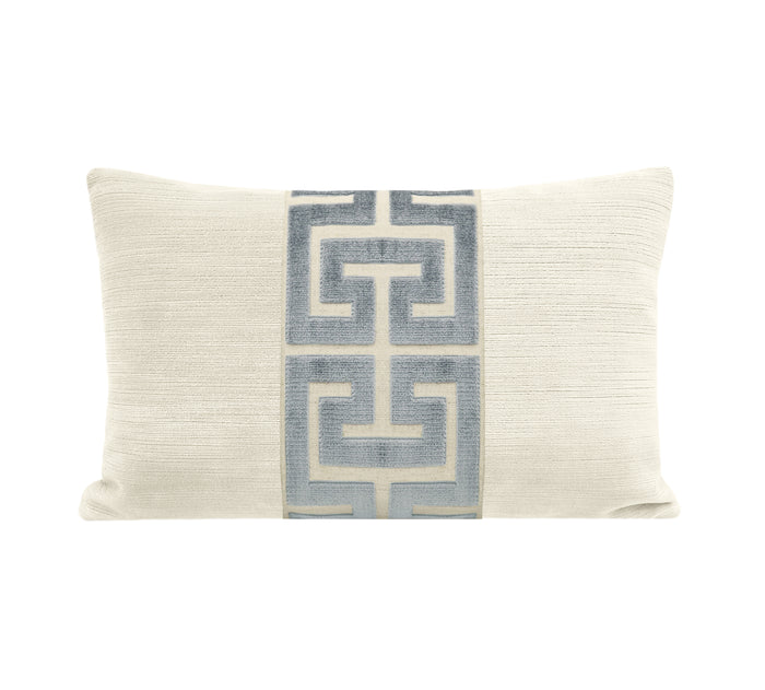 PILLOW // STRIE VELVET TRIM