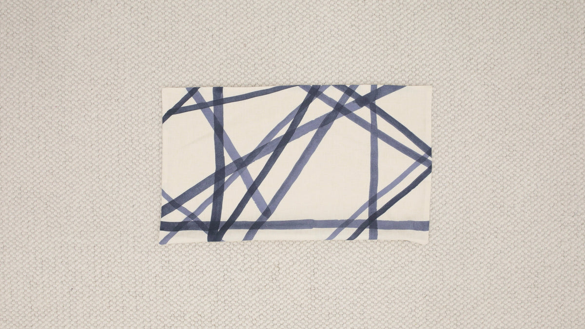 14" X 24" CHANNELS // PERIWINKLE | FALL SALE