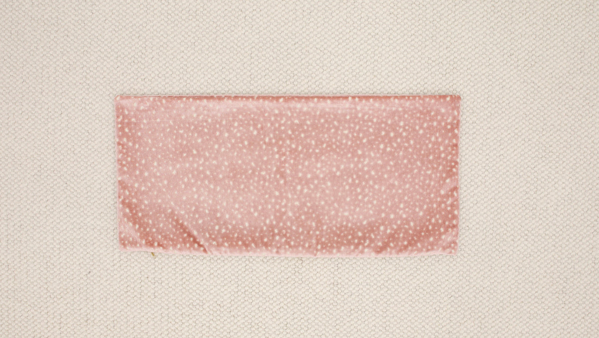 14" X 30" ANTELOPE CUT VELVET // PINK | FALL SALE