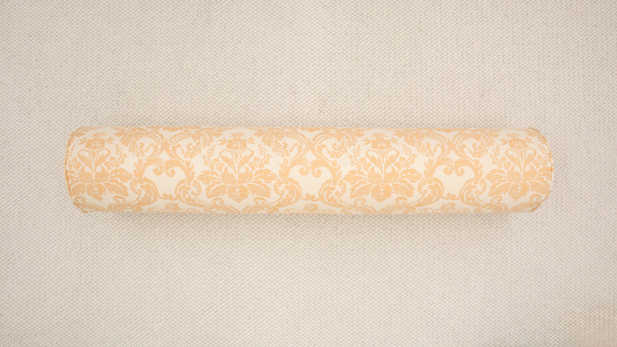 9" x 48" BOLSTER : VICTORIA // APRICOT | QUADRILLE | FALL SALE