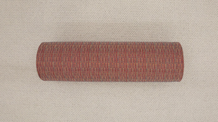 9" X 30" BOLSTER : HEPBURN TWEED // REDS & BLUES | FALL SALE