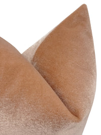 FINAL SALE : 18" X 18" VENETIAN VELVET // BLUSH PILLOW COVER