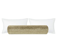 THE BOLSTER :: ANTELOPE CUT VELVET // TAUPE