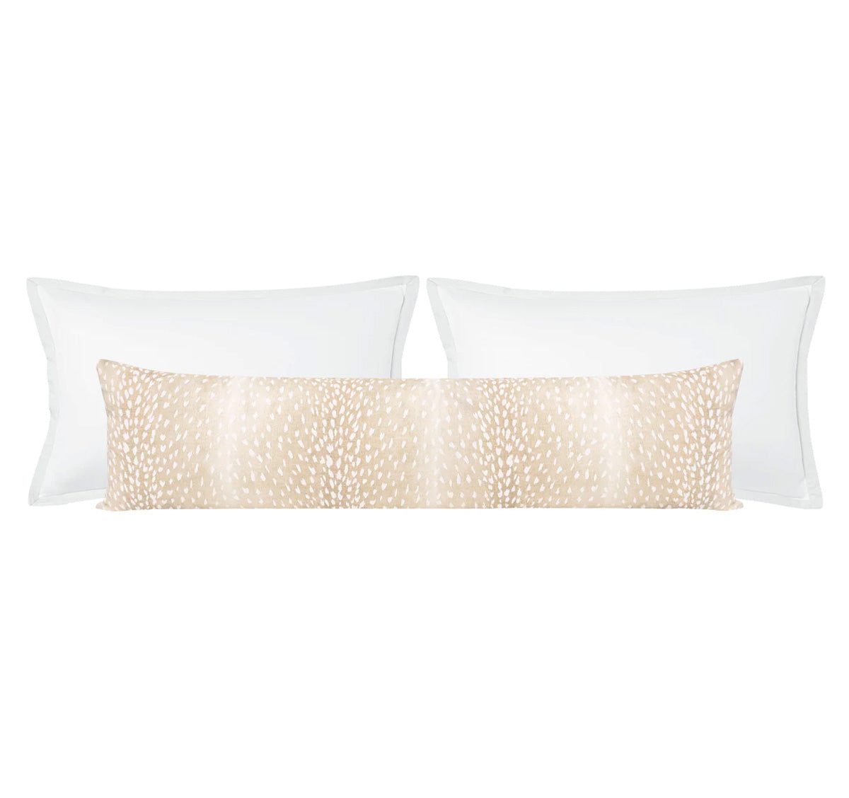 THE XL LUMBAR :: ANTELOPE LINEN PRINT // CAMEO