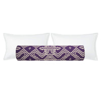 THE BOLSTER :: ASAKA IKAT // VIOLET