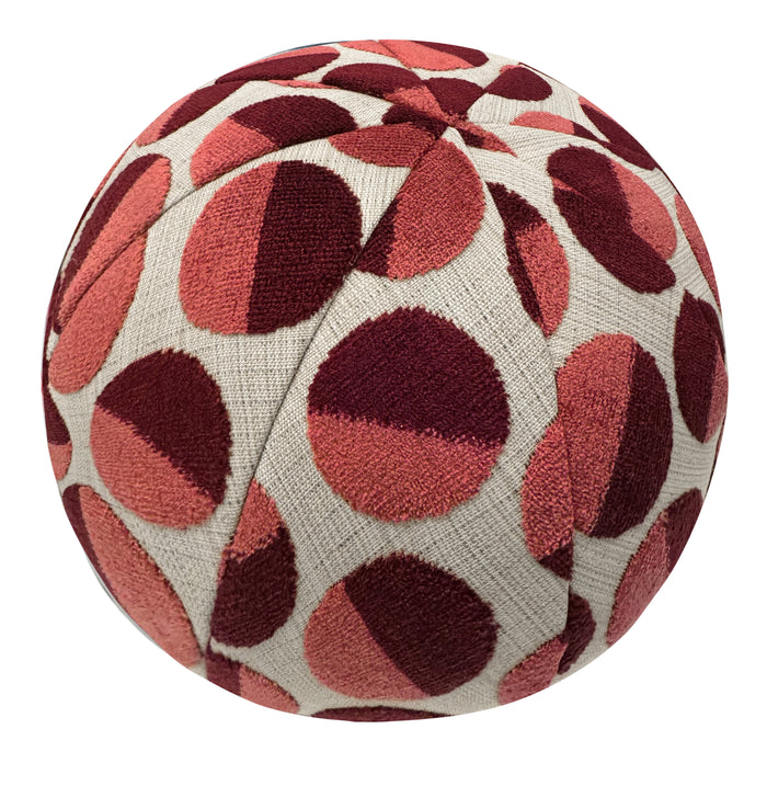THE STANDARD BALL PILLOW :: BROOKLYN CUT VELVET