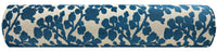 THE BOLSTER :: BLOSSOM CUT VELVET // SAPPHIRE