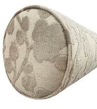 THE BOLSTER :: BLOSSOM CUT VELVET // STONE