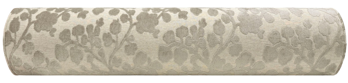 THE BOLSTER :: BLOSSOM CUT VELVET // STONE