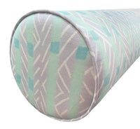 THE BOLSTER :: BOWTIE STRIPES // DUSTY BLUE | TEIL TEXTILES