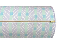THE BOLSTER :: BOWTIE STRIPES // DUSTY BLUE | TEIL TEXTILES