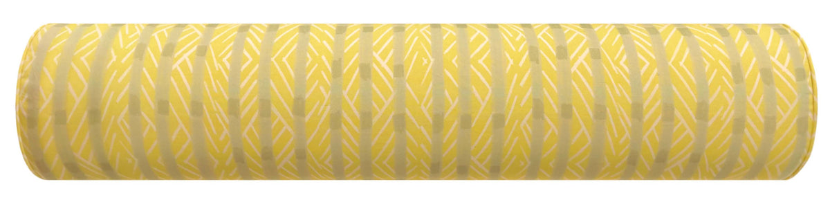 THE BOLSTER :: BOWTIE STRIPES // LEMON | TEIL TEXTILES