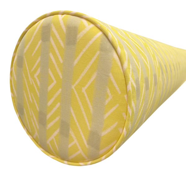 THE BOLSTER :: BOWTIE STRIPES // LEMON | TEIL TEXTILES