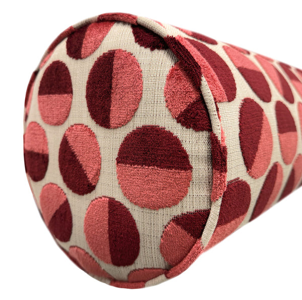 THE BOLSTER :: BROOKLYN CUT VELVET // PERSIMMON