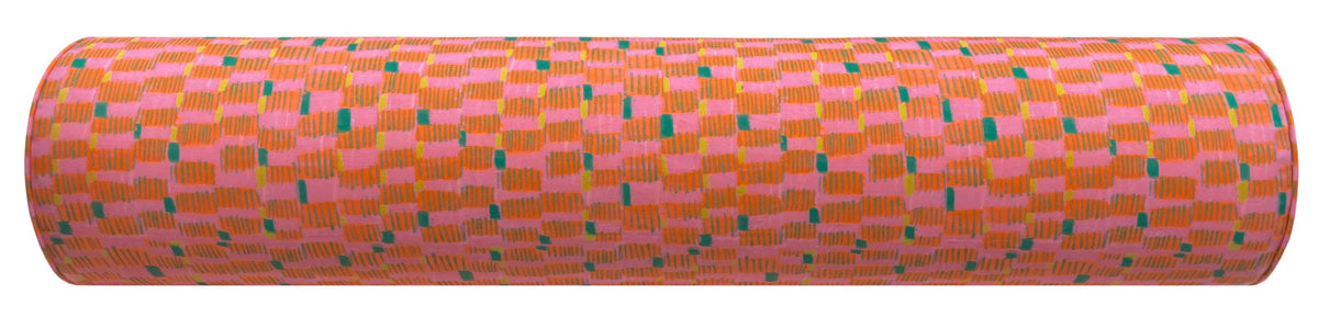 THE BOLSTER :: HASHBLOCKS // HOT PINK | TEIL TEXTILES