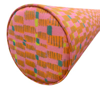 THE BOLSTER :: HASHBLOCKS // HOT PINK | TEIL TEXTILES