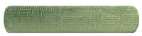 THE BOLSTER :: LABYRINTH CUT VELVET // OLIVE JADE