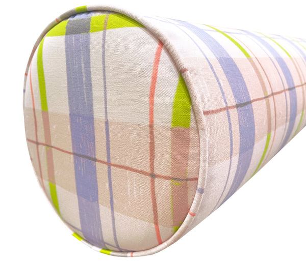 THE BOLSTER :: PLAID // GRAPE | TEIL TEXTILES