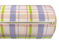 THE BOLSTER :: PLAID // GRAPE | TEIL TEXTILES