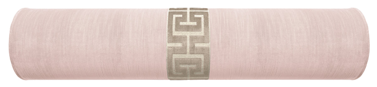 THE BOLSTER :: STRIE VELVET // BALLET + GREEK TRIM