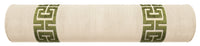 THE BOLSTER :: STRIE VELVET // CASHMERE + GREEK TRIM