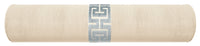 THE BOLSTER :: STRIE VELVET // CASHMERE + GREEK TRIM