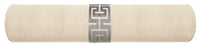 THE BOLSTER :: STRIE VELVET // CASHMERE + GREEK TRIM