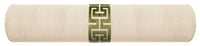THE BOLSTER :: STRIE VELVET // CASHMERE + GREEK TRIM