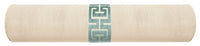 THE BOLSTER :: STRIE VELVET // CASHMERE + GREEK TRIM