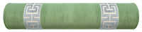 THE BOLSTER :: STRIE VELVET // JADE + GREEK TRIM