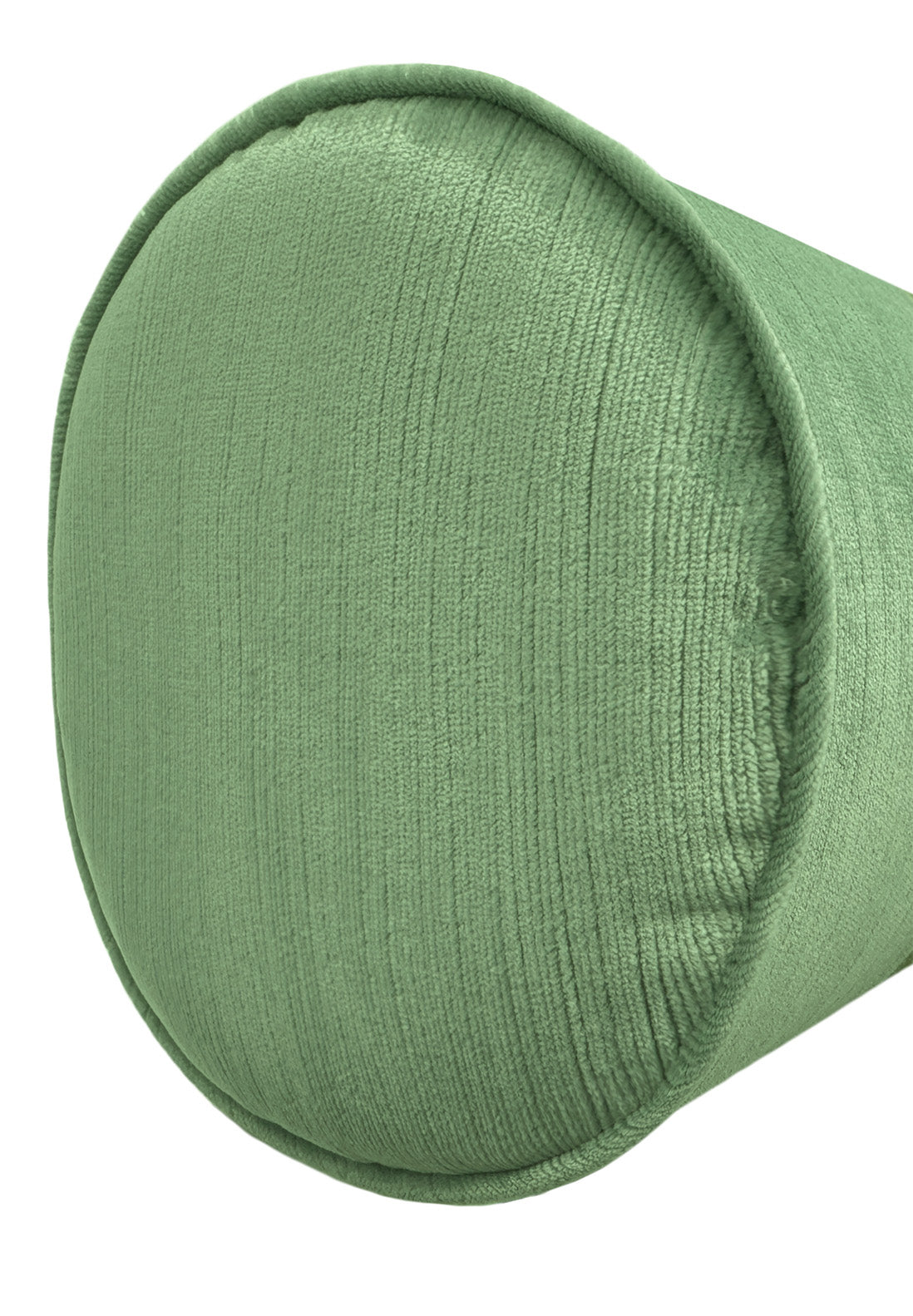 THE BOLSTER :: STRIE VELVET // JADE + GREEK TRIM