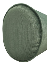 THE BOLSTER :: STRIE VELVET // PATINA + GREEK TRIM
