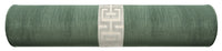 THE BOLSTER :: STRIE VELVET // PATINA + GREEK TRIM