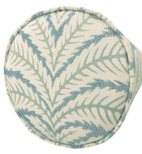 THE BOLSTER :: TALAVERA LINEN // AQUA | BRUNSCHWIG & FILS