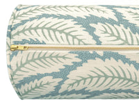 THE BOLSTER :: TALAVERA LINEN // AQUA | BRUNSCHWIG & FILS