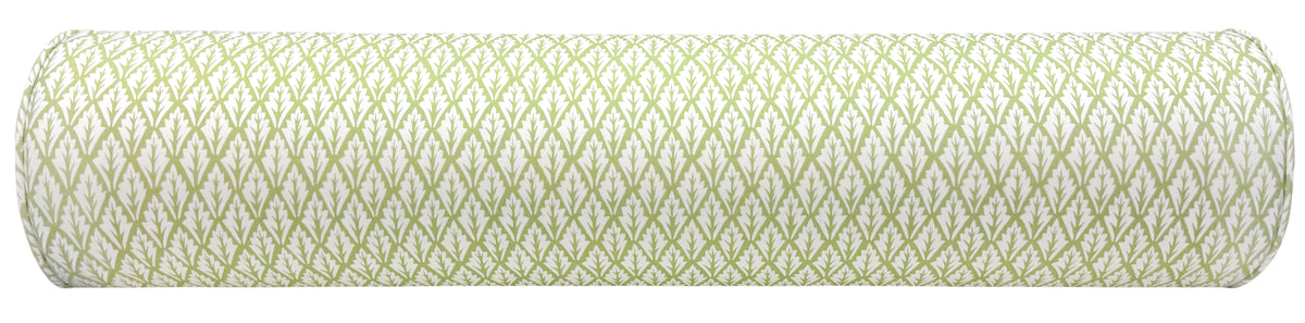 THE BOLSTER :: VERBENA PRINT // CELADON