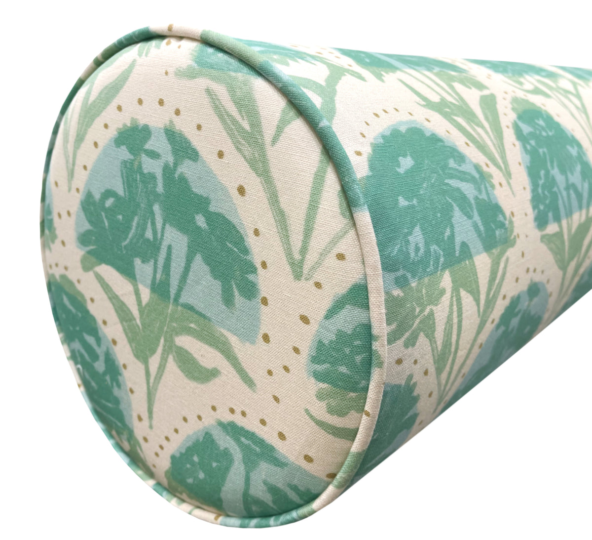 THE BOLSTER :: ZINNIA ARC // EMERALD | TEIL TEXTILES