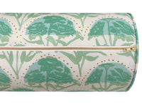 THE BOLSTER :: ZINNIA ARC // EMERALD | TEIL TEXTILES