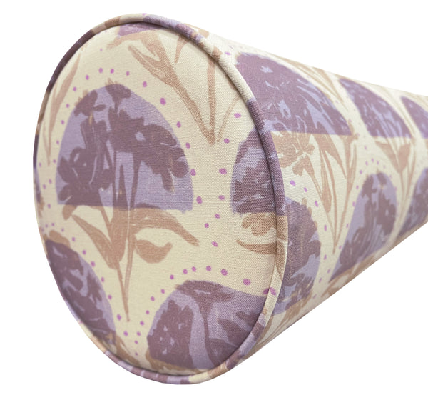 THE BOLSTER :: ZINNIA ARC // LAVENDER | TEIL TEXTILES