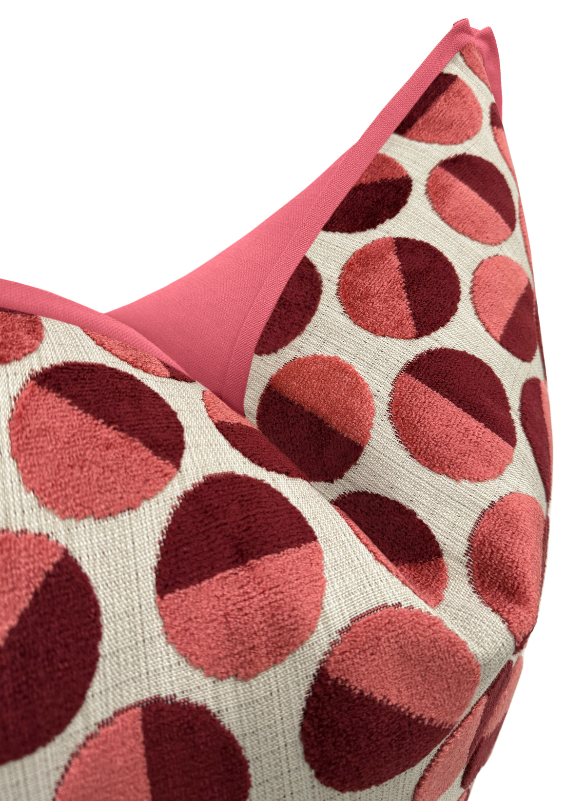 BROOKLYN CUT VELVET // PERSIMMON | LDC