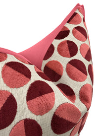 BROOKLYN CUT VELVET // PERSIMMON | LDC