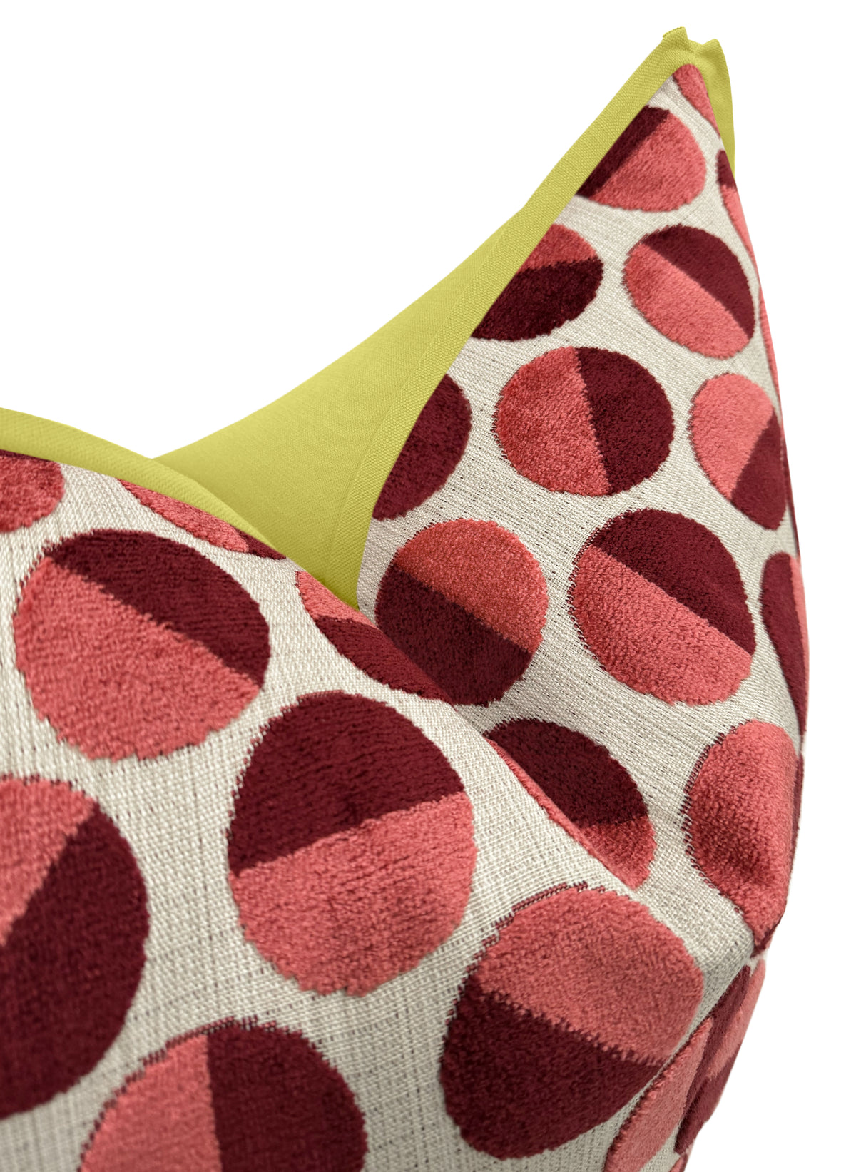 BROOKLYN CUT VELVET // PERSIMMON | LDC