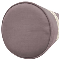 THE BOLSTER :: CLASSIC LINEN // SMOKEY AMETHYST + TRELLIS TRIM // NATURAL