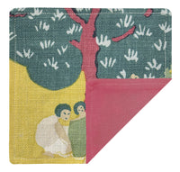 COCKTAIL NAPKINS :: PEARL RIVER // YELLOW | SCHUMACHER