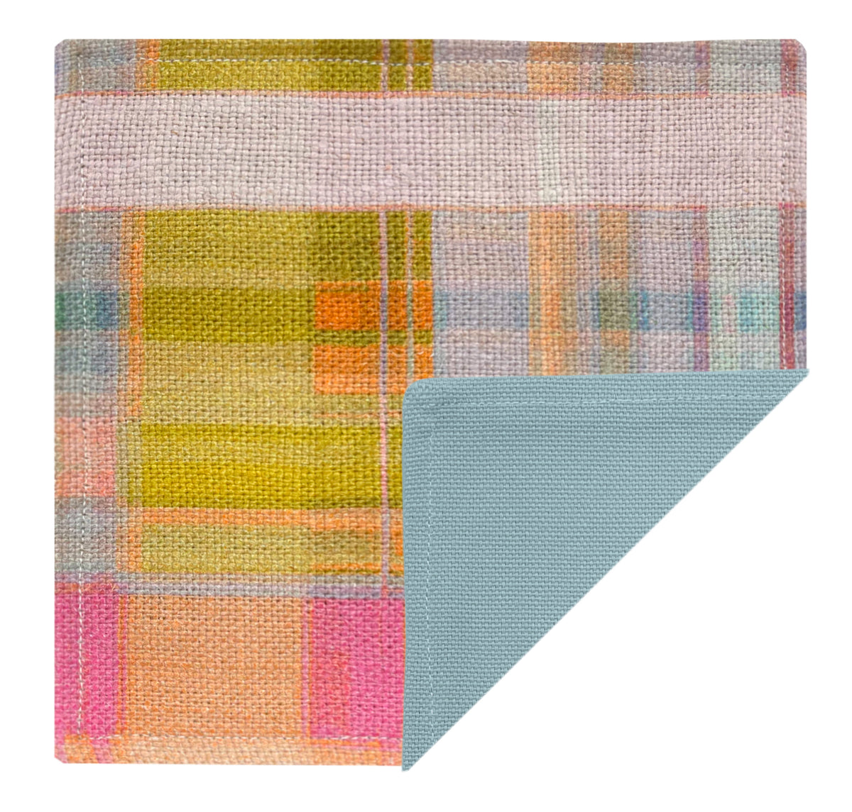 COCKTAIL NAPKINS :: TATTIE PLAID // MULTI | ANNA SPIRO