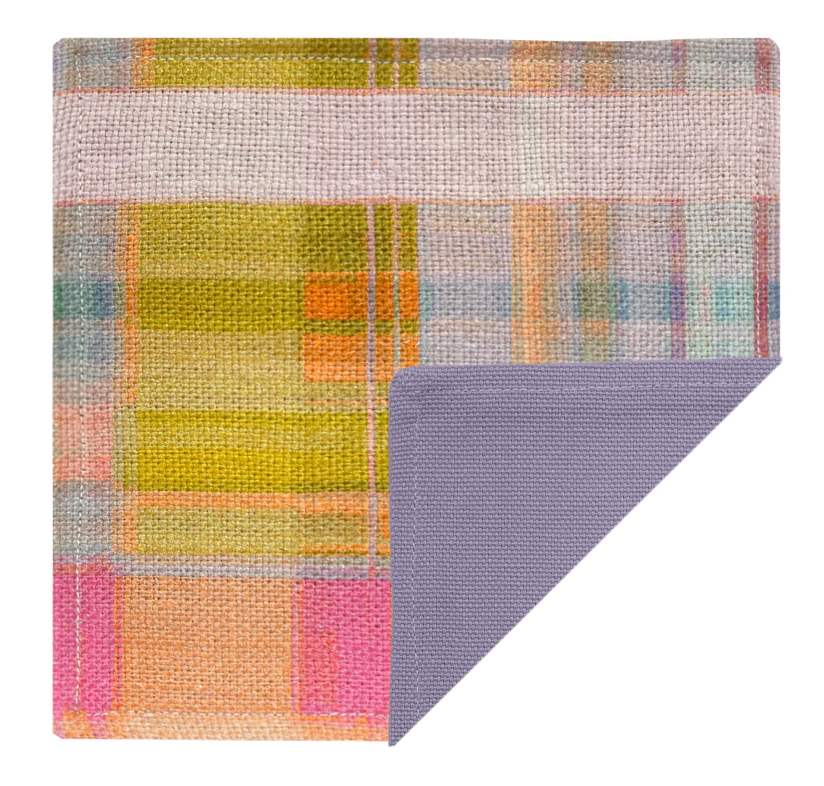 COCKTAIL NAPKINS :: TATTIE PLAID // MULTI | ANNA SPIRO