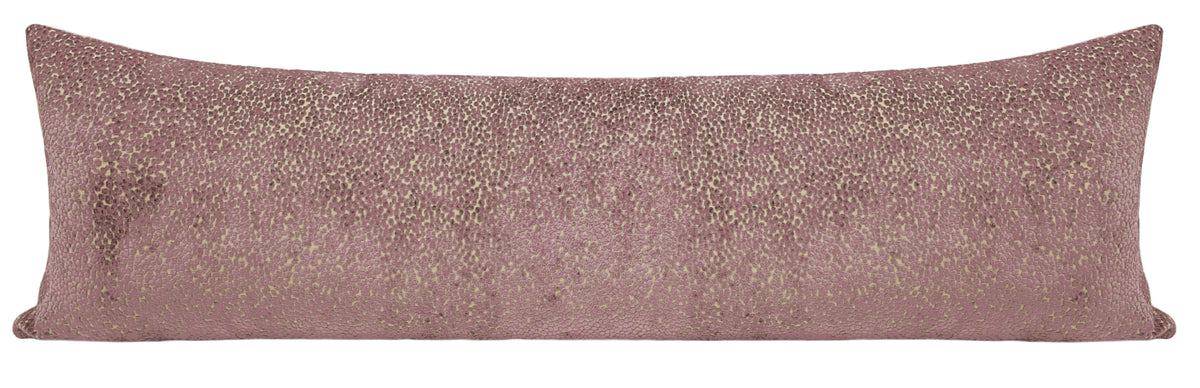 THE XL LUMBAR :: COSMO CUT VELVET // ROSE QUARTZ