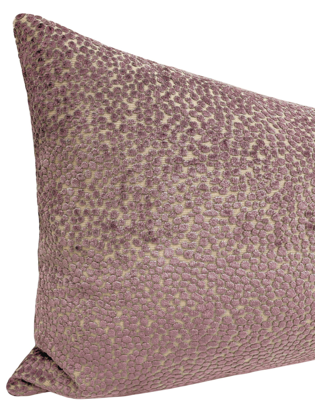 THE XL LUMBAR :: COSMO CUT VELVET // ROSE QUARTZ