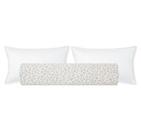 THE BOLSTER :: COUGAR LINEN PRINT // STONE
