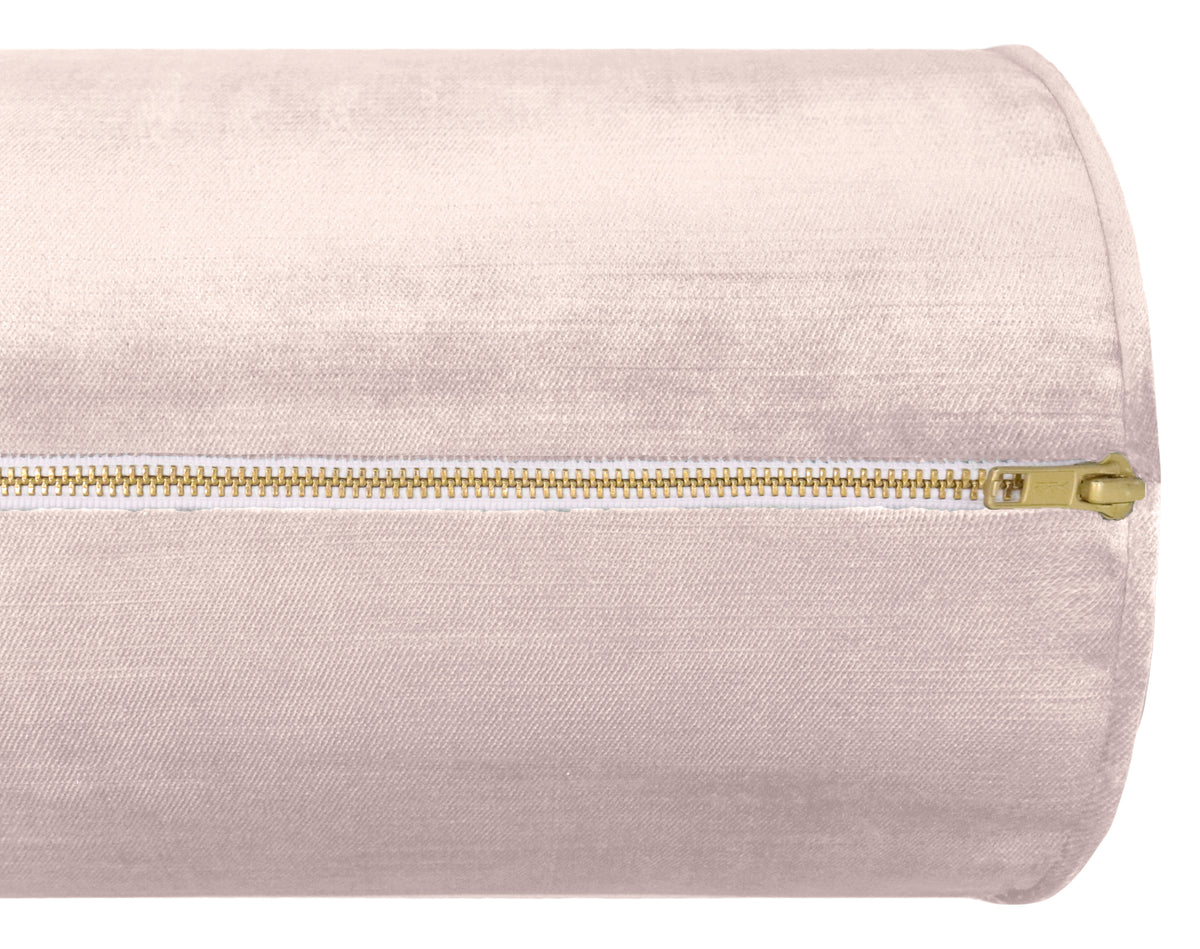 THE BOLSTER :: FAUX SILK VELVET // BALLET